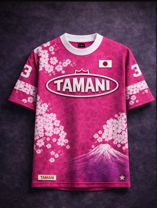 Maillot Japon (Rose & Mont Fuji)